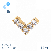 Накрутка Check Big Gold 1.2 мм